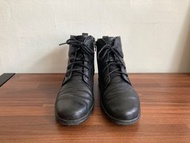 ECCO 真皮短靴（24cm）