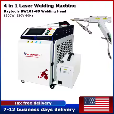 Laser Welding Machine 1500w 220V 60Hz with Raycus C015H1 Laser Source SUP21T Head for Cleaning Cutti