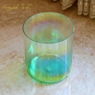 Crystal Soul Natural Raw Crystal Singing Bowl Chakra Frequency Calibrated with Accessories 432Hz for
