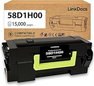 LinkDocs 58D1H00 High Yield Toner Cartridge Replacement for Lexmark 58D1H00 Work for MS725 MS821 MS8