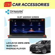 DYNAVIN LEXUS NX 2014 - 2017 10.25 INCH ANDROID PLAYER