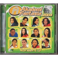 VCD AKADEMI FANTASIA 2004 KONSERT 3 : AF2 ( ORIGINAL VIDEO CD )