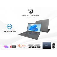 DELL Latitude 3410 CORE i5-10th GEN/ 8GB RAM/ 256GB SSD/ WINDOW USED LAPTOP COMPUTER