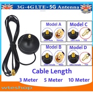 Antenna Mount Magnetic Base with Extension Cable SMA/TS9 3G 4G 5G / 2.4g 5G 5.8G WIFI Extension Cabl