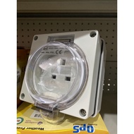 OPS 13A 3PIN ISOLATOR SOCKET OUTLET only