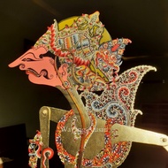 Ready Wayang Kulit Karno / Basukarno Alusan Kulit Kerbau Ukuran Standar Original