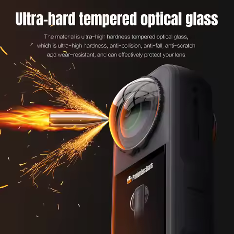 Camera Insta 360 X5 Accessories Replacement Lens Glass Kit Aluminum Ring Cleaning Tool Set Rubber Sk