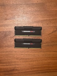Corsair Vengeance LED 16GB (2 x 8GB) DDR4 DRAM 2666MHz C16 Memory Kit (Red)