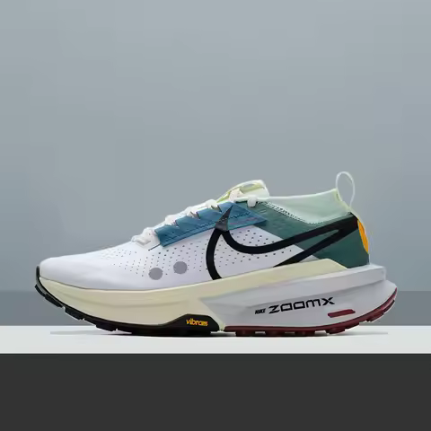 Nike Zegama Trail 2 Low Men Running Shoes - ZoomX Cushioning Vibram Megagrip Outsole Grip Trail Snea