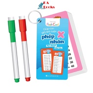 Book - Flash Cards Smart Erasing - Helping Children Be Good at Calculation: Multiplication and Divis