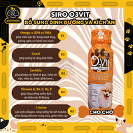 [50ml] O3VIT O3 VIT O 3Vit - Tăng Thèm Ăn Tăng Đề Kháng Hỗ Trợ Tiêu Hóa Omega3 Vitamin Cho Chó Mèo