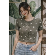 Liquidation Pass (T2) Camiseta Stradivarius shirt size US 6