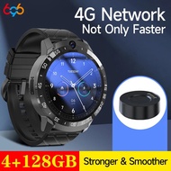 4GB 128GB Smart Watch Men 1.6 inch Screen SIM WIFI 4G Network 1000mAh Battery Message Reminder GPS Waterproof APP Installation MT27