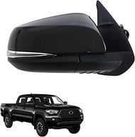 Side Mirror Car Door Mirror Fits for Toyota Tacoma 2016-2023 Right Passenger Side|TO1320350|Power|Si