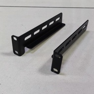 L-shaped 1 U rack mount metal 2mm thick