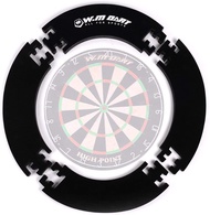 WINMAX 4 PCS Eva Detachable Darts Surround Ring Wall Board Soft and Velvet-covered Plastic Catch Rin