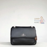 Coach Klare Crossbody Bag 25 Leather Black CC353 Authentic