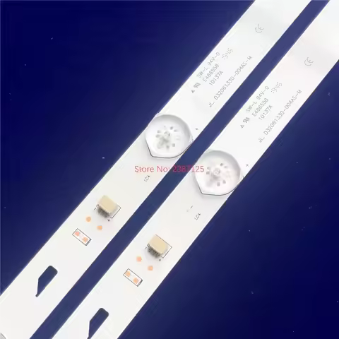LED Strip 6leds For 4C-LB320T-HR4 4C-LB320T-GY6 32HR332M06A0 V5 PB08D554173BL051-003H L32E9600 32L15