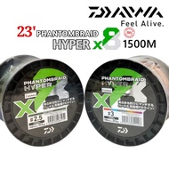 DAIWA PHANTOM BRAID HYPER X8 BRAIDED LINE 1500m