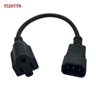 [Bilibili1] Power Cord IEC320 C14 to American Standard 5-15R Replaces Extension Cable 0.6M 10A To15A