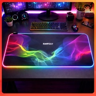 TaffGO RGB Mouse Pad Gaming XL Illuminated RGB 800x300x3mm - GMS-WT5