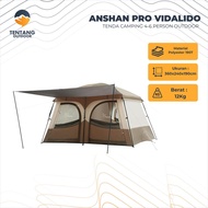 TENDA Anshan VIDALIDO 4-6P Waterproof Family Camping Glamping Tent Outdoor