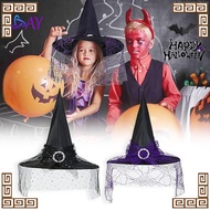 Opi Hat Witch Hat Pleated Witch Hat Witch Halloween Cosplay Witch Hat Witch Hat