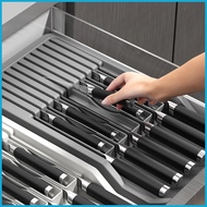 Knives Organizer Drawer Insert In-Drawer Kitchen Storage Box Drawer Knives Block Cutlery Drawer Orga