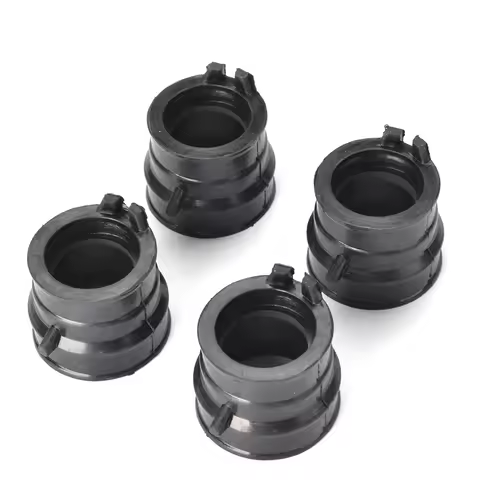 4pcs Motorcycle Parts Carburetor Intake Manifold For Honda CBR250 MC14 MC17 MC19 MC22 CB400 CB400SF 
