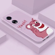 New Case Huawei P20 P20 Pro P20 Plus P30 P30 Pro P30 Lite Nova 4E P40 P40 Pro P40 Plus Case Strawberry Bear Soft Silicone Phone Case