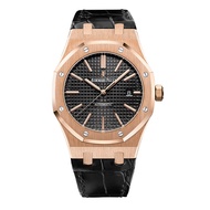 Aibi Royal Oak Series Warranty Card 18K Rose Gold 41mm Automatic Mechanical Men's Watch 15400OR