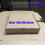 10 carton boxes for pizza size 16x16x4cm IN MANY COLORS