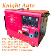 MOTO 5GFLN (MT6500SE) SILENT DIESEL ENGINE GENERATOR 12.5L (Electric Start)