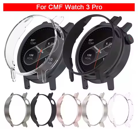 PC Hollow Case For CMF Watch 3 Pro Protector Cover Bumper Shell For CMF by Nothing Watch Pro 2 NO Sc