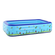 YT-326A 305 cm 3 Rings Inflatable Rectangular Outdoor Swimming Pool