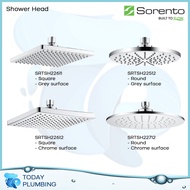 Sorento Bathroom Rain Shower Head SRTSH22612 SRTSH22712 [ABS, Chrome]