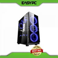 Neutron Viking Shield VKS 34 Tempered Glass Mid Tower Gaming PC Case Black, Best Seller, Brand New