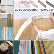 MESHOPMY Wall Stickers, Waterproof Door Frame Decoration Wall Skirting Border,  Self Adhesive  Line 