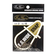 Evergreen Lure Wide Snap for Fishing Lures