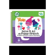 LEAPSTART FROZEN LEVEL 3:  LEAPSTART™ LEVEL 3: TROLLS SOLVE IT ALL WITH POPPY & BRANCH ACTIVITY BOOK