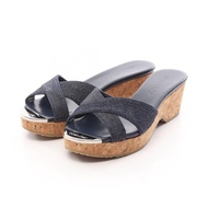 【二手】Jimmy Choo JIMMY CHOO女士牛仔涼鞋，全新未使用