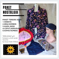 PAKET HAMPERS UNTUK NENEK// PAKET LENGKAP KEBAYA NENEK// PRODUK JADUL // SETELAN BAJU ADAT