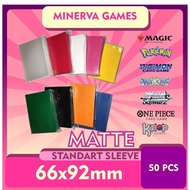 Novice Card Sleeve TCG Standard 66 x 92mm Pokemon MTG Digimon MATTE