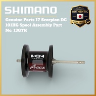 Genuine Parts 17 Scorpion DC 101HG Spool Assembly Part No. 13GTK