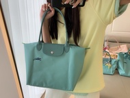 100% original authentic longchamp official store Cognac Nylon Bag L1899 large / L2605 / L1621 medium