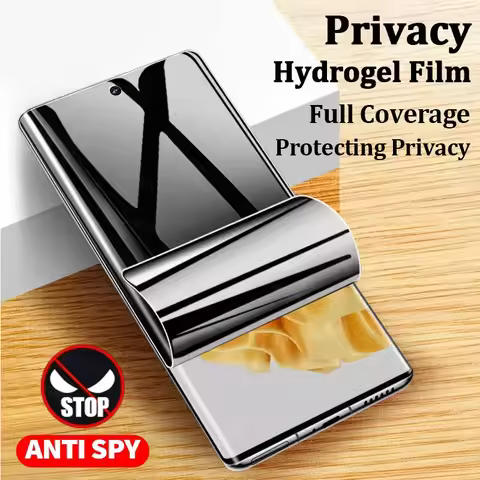 Privacy Hydrogel Film Screen Protector For Xiaomi Black shark 3 Pro A2 Max 2 For Redmi 4X Note 5 2 3