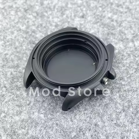 NEW ARRIVAL Matte Black SKX007/SRPD 30ATM Crown at 3 Watch Case Mod Parts Case Back 316L Stainless S