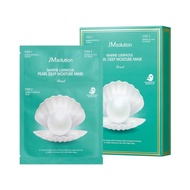 JMsolution Marine Luminous Pearl 3 Step Moisture Mask Plus (10 Sets) | Essence + Sheet Mask + Cream 