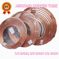 MADE BY DAIKIN WITH SIRIM AIRCOND COPPER TUBE 1/4 2HUN 3/8 3HUN 1/2 4HUN DEWPOINT FEET PAIP TEMBAGA