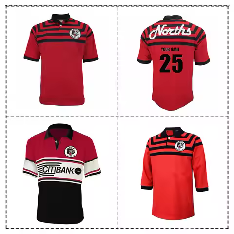 1991 NORTH SYDNEY BEARS RETRO JERSEY Size: S-5XL